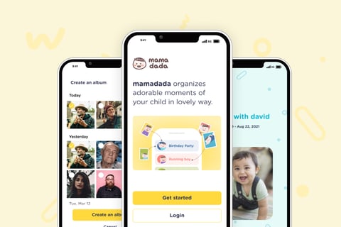 Mamadada | A Child Photo Organization App project