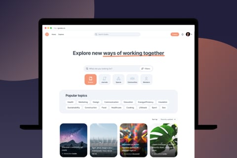 Web Design | Guides Platform project