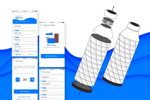 Nimble - Smart Water Bottle project