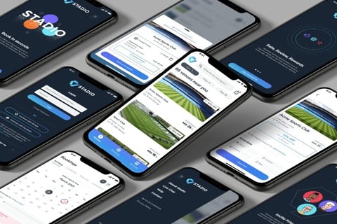 UI/UX Design for a Booking Application project