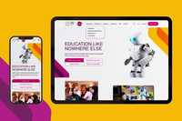 Website Design for an Educational Platform