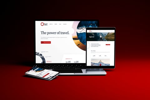 Website Design for a Travel Agency project