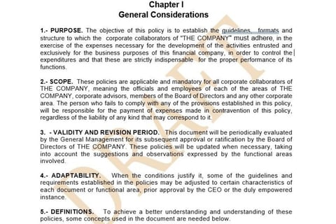 Expenditure Policy | Budget Control project