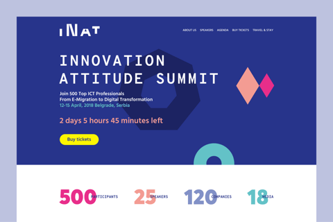 INAT Summit Website project