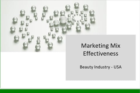Marketing Mix Effectiveness Case Study project