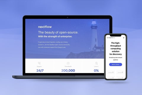 Seqera | Responsive Website Design project