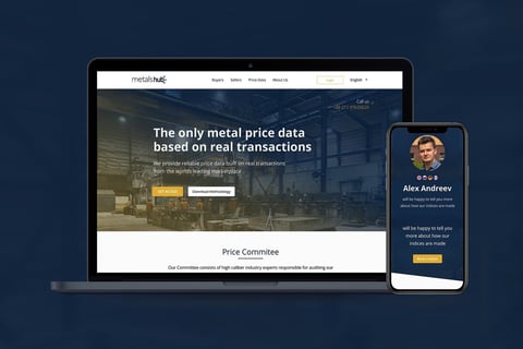 Metalshub | Landing Pages project
