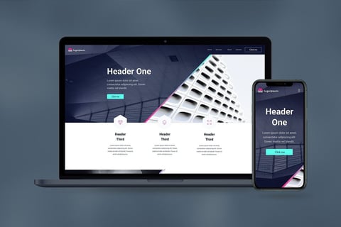 CMS Template | Responsive Design project