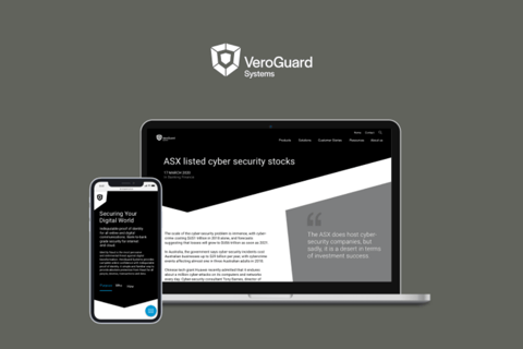 VeroGuard Responsive Web Re-design with W3.Digital project