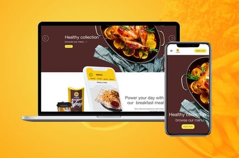 Wingside | A UI/UX Design For Food Technology and Food Ordering Platform project