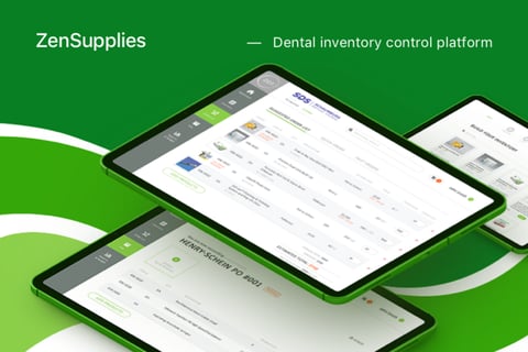 Dashboard for Dental Inventory Control Platform project