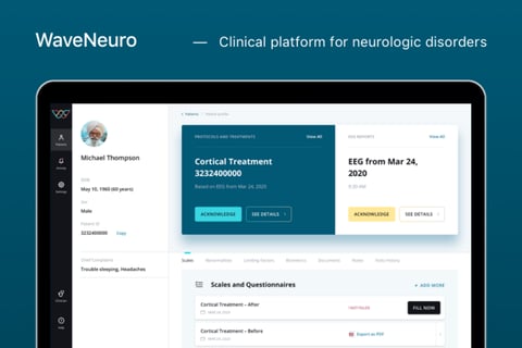 SaaS Clinical Platform for Neurologic and Behavioral Health Disorders project
