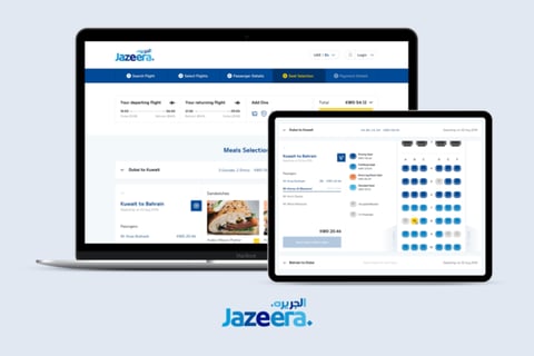 Booking Flow for Jazeera Airways project