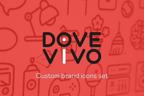 Custom Icons Set for DoveVivo project