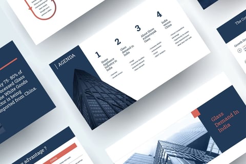 SAGlass: Brochure and Presentation Design project