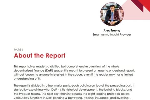 Crypto/Decentralized Finance Report for the Singapore FinTech Association project