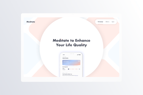 Meditation App project