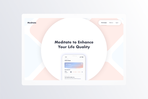 Meditation App project