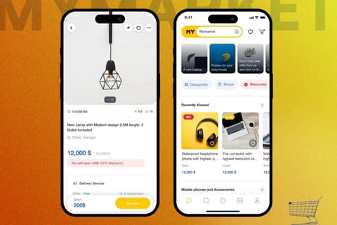 Mymarket App project