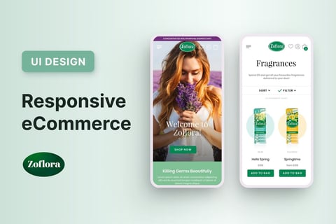 Website and eCommerce Design project