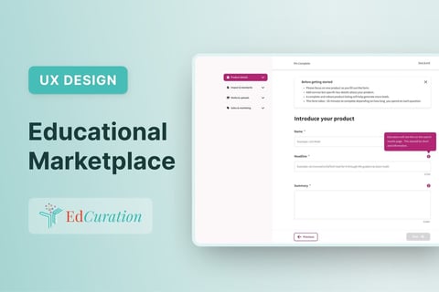 Website Redesign for EdCuration project