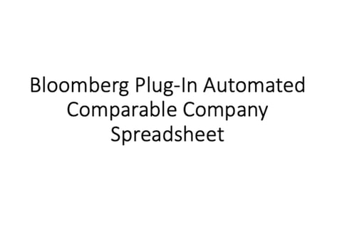 Automatically Updated Energy Comparables project