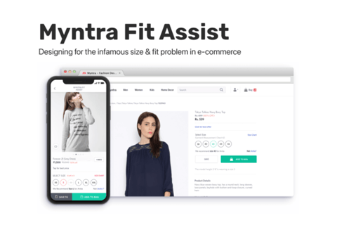 Designing for the Infamous Size and Fit Problem in eCommerce project
