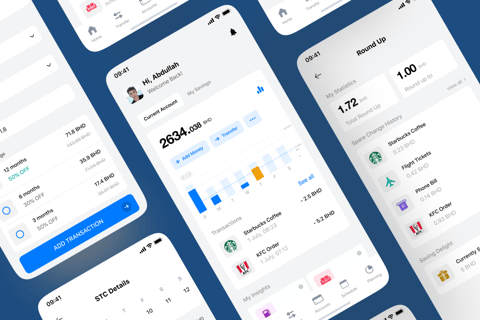 Product Design for a Fintech App project