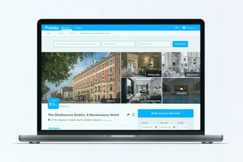 Timbu | Web Page Design for Hospitality Platform project