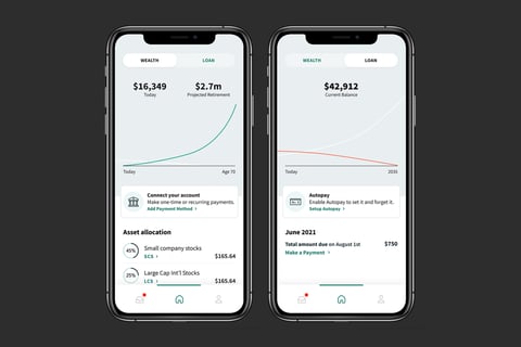 Mobile App UI/UX Design for a Fintech Startup project