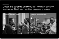 Webflow Designer for Black Blockchain Summit Website