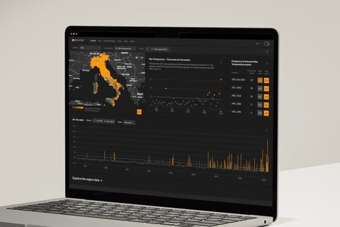 Dashboard for Climate Data project