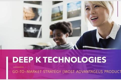 Go-to-market Strategy | Choosing the Right Product to Launch in the Market project
