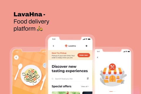 LavaHna | Food Delivery Platform project
