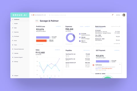 Brego - Finance App project