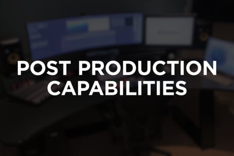 Post-production Capabilities project
