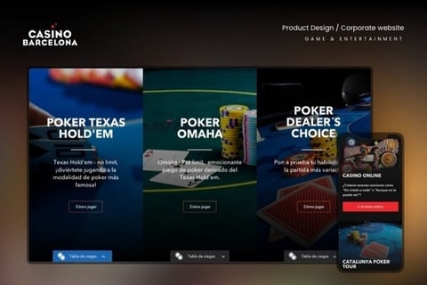 A Redesigned Web Experience for Game and Leisure project