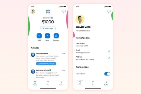 Banking for Latinos in the US | Pana App project