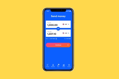 Money Transfer Mobile App for Currencies Direct project