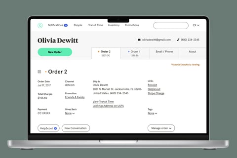 Order Management System for an eCommerce Brand project