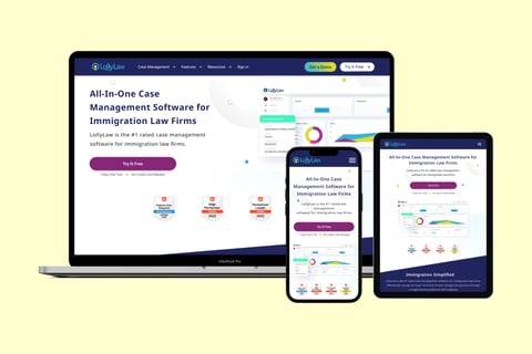 Legal Product Website project