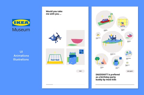 Animated Universe for IKEA of Sweden project