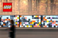 Interactive Screens for LEGO Employees