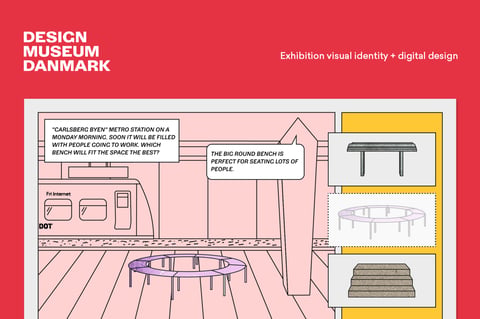 Exhibition Design Concept for the Design Museum Denmark project