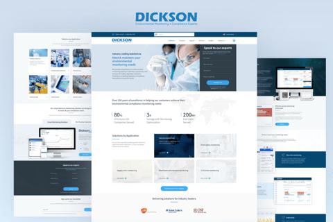 Website Redesign for Dickson project