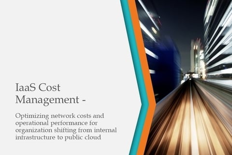 Deploying Corporate IaaS Cost Management Program project