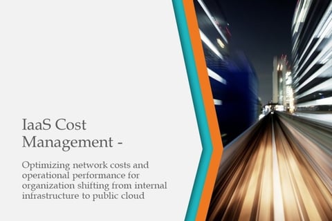 Deploying Corporate IaaS Cost Management Program project