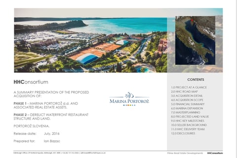 €20 Million Acquisition Finance Deal Structuring for a CEE Marina project