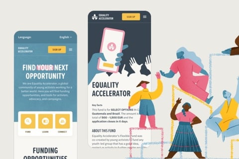 Plan International | Online Grant Portal for Youth Activists in South America project