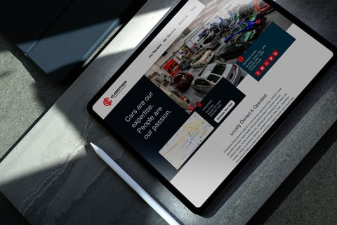 Senior UX/UI Designer for CIC Auto Body project